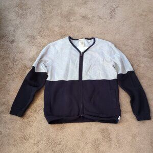 Scotch & Soda Home Alone Better Than Last Season Amsterdams Blau Zip Up Sweatshi